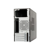 Chieftec CT-04B-350GPB - PC - SECC - Schwarz - Micro-ITX,Micro ATX - 14 cm - 34 cm