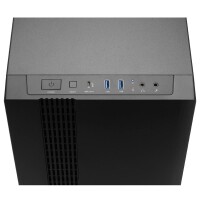 Chieftec UK-02B-OP - Cube - PC - Schwarz - ATX - micro ATX - Mini-ITX - SPCC - Heimbüro