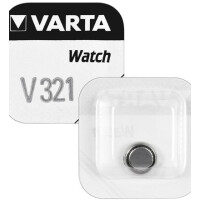 Varta Batterie Silver Oxide, Knopfzelle, 321, 1.55V