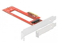 Delock 90401 - PCIe - M.3 - PCI 3.0 - Rot