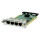 HPE MSR 4-port Gig-T Switch SIC Module - Gigabit Ethernet - 1000 Mbit/s - IEEE 802.3,IEEE 802.3ab,IEEE 802.3u - HP MSR - 81,3 x 137,2 x 20,3 mm - 140 g