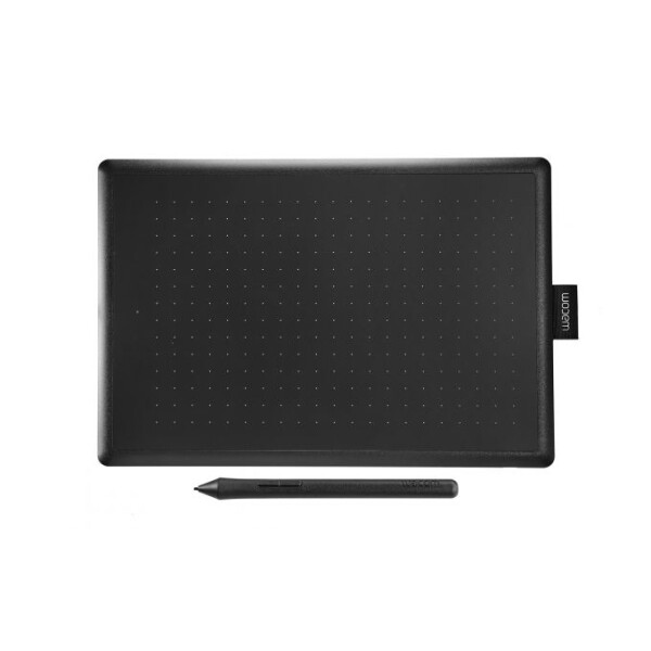 Wacom One by Medium - Verkabelt - 2540 lpi - 216 x 135 mm - USB - Stift - Schwarz - Rot