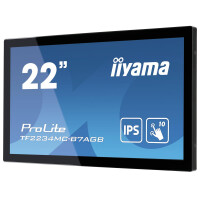 Iiyama ProLite TF2234MC-B7AGB - 54,6 cm (21.5 Zoll) - 350 cd/m² - Full HD - LED - 16:9 - 1920 x 1080 Pixel