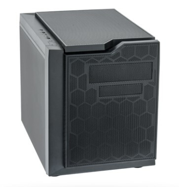 Chieftec CI-01B-OP - Cube - PC - Schwarz - micro ATX - SECC - 15 cm