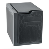 Chieftec CI-01B-OP - Cube - PC - Schwarz - micro ATX - SECC - 15 cm