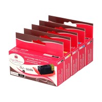 Patronenset 5 teilig  CLI-551C-M-Y-Bk + PGI 550bk mit...