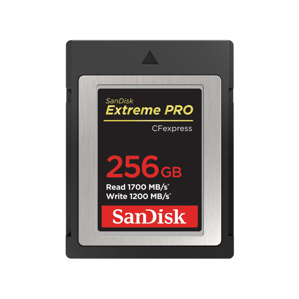 SanDisk SDCFE-256G-GN4NN - 256 GB - CFexpress - 1700 MB/s - 1200 MB/s - Schwarz