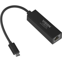 Vision TC-USBCETH/BL Netzwerkkarte Ethernet