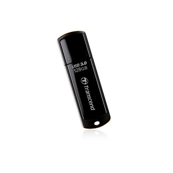 Transcend JetFlash 700 - 128 GB - USB Typ-A - 3.2 Gen 1 (3.1 Gen 1) - Kappe - 8,5 g - Schwarz