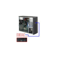Supermicro Mid-Tower 4x2.5" fixed drive Redundant - Midi/Minitower - ATX