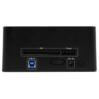 StarTech.com Universal Festplatten Dockingstation - USB 3.0 mit UASP - HDD - SSD - Parallel ATA (IDE) - SATA - Serial ATA II - Serial ATA III - 2.5,3.5" - 6 TB - USB 3.2 Gen 1 (3.1 Gen 1) Type-B - 5 Gbit/s
