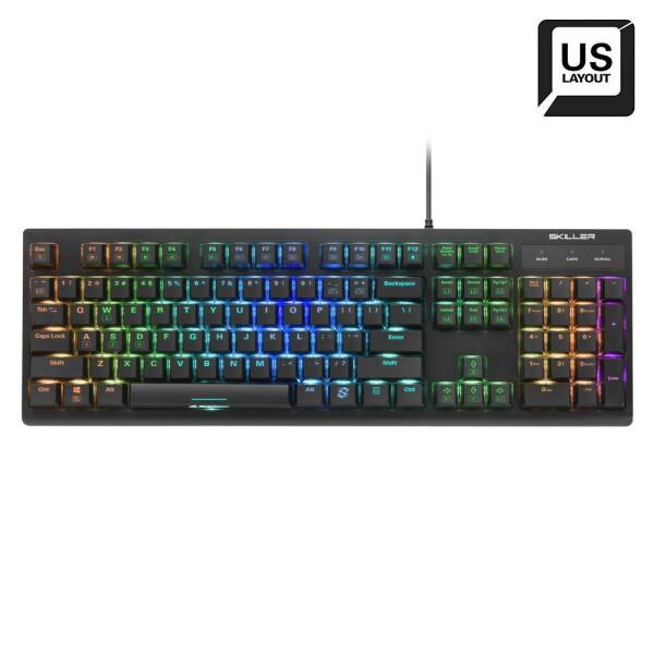 Sharkoon Skiller Mech SGK30 - Tastatur - backlit