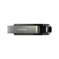 SanDisk Extreme Go - 64 GB - USB Typ-A - 3.2 Gen 1 (3.1 Gen 1) - 395 MB/s - Dia - Edelstahl