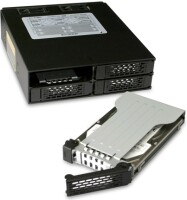 Icy Dock MB994SP-4S - Schwarz - SECC - 4 cm - 6 Gbit/s - Leistung - Status - 146 mm