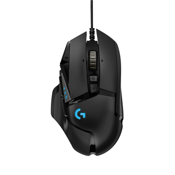 Logitech G G502 HERO - rechts - Optisch - USB Typ-A - 16000 DPI - 1 ms - Schwarz