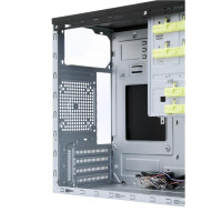 Chieftec CT-01B-OP - Mini Tower - PC - Schwarz - micro ATX - SECC - Heimbüro