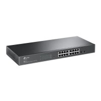 TP-LINK JetStream 16-Port Gigabit Smart Switch mit 2...