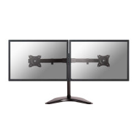 Neomounts NM-D335DBLACK Monitor-Ständer 10-27" - Klemme/Freistehend/Grommet - 25,4 cm (10") - 68,6 cm (27") - 100 x 100 mm - Höhenverstellung - Schwarz