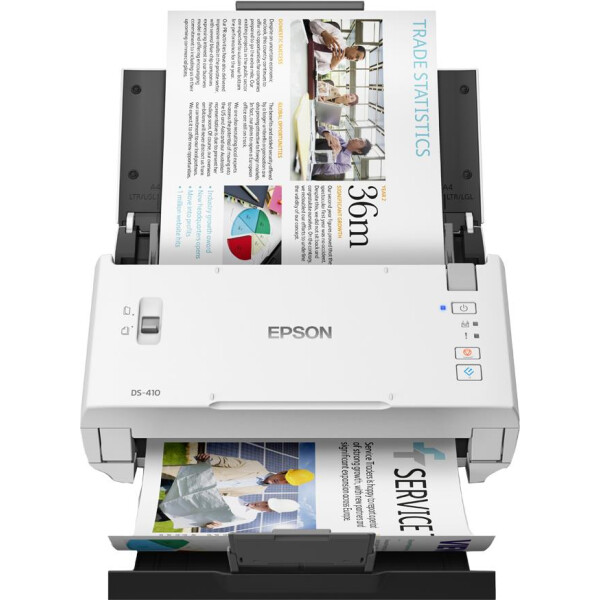 Epson WorkForce DS-410 - 215,9 x 3048 mm - 600 x 600 DPI - 48 Bit - 16 Bit - 16 Bit - 8 Bit