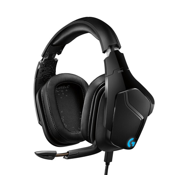 Logitech G G935 - Kopfhörer - Kopfband - Gaming - Schwarz - Blau - Binaural - Drehregler