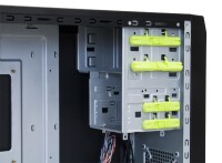 Chieftec LG-01B-OP - Midi Tower - PC - Schwarz - ATX - micro ATX - Heimbüro - 14 cm