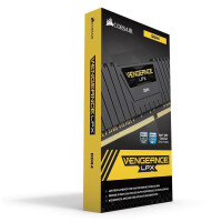 Corsair Vengeance LPX 16GB DDR4 3000MHz - 16 GB - 1 x 16 GB - DDR4 - 3000 MHz - 288-pin DIMM - Schwarz