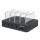 Manhattan 4-Port USB-Ladestation - Vier USB-A-Ports - bis zu 2,4 A/5 V pro Port - 34 W Ausgangsleistung gesamt - schwarz - Freistehend - Kunststoff - Schwarz - Kontakt - CE FCC RoHS WEEE ETL - 100 - 240 V