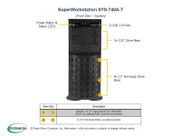Supermicro SYS-740A-T - Intel® Xeon® 3000er-Prozessoren - DDR4-SDRAM
