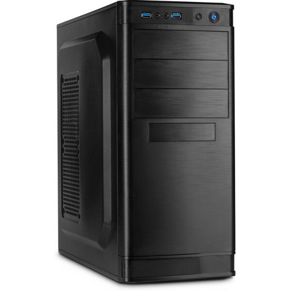 Inter-Tech IT-5905 - Midi Tower - PC - Schwarz - ATX - micro ATX - Heimbüro - 35,5 cm