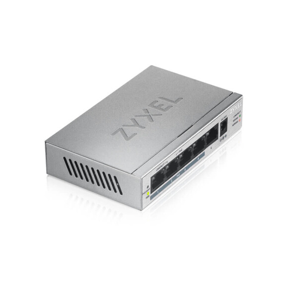 ZyXEL GS1005HP - Unmanaged - Gigabit Ethernet (10/100/1000) - Vollduplex - Power over Ethernet (PoE)