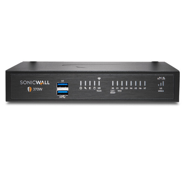 SonicWALL TZ370 - 3000 Mbit/s - 1300 Mbit/s - 1500 Mbit/s - TCP/IP - UDP - ICMP - HTTP - HTTPS - IPSec - ISAKMP/IKE - SNMP - DHCP - PPPoE - L2TP - PPTP - RADIUS - Verkabelt - 1000 Mbit/s