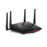 Netgear Nighthawk XR1000 WiFi 6 Gaming Router - Wi-Fi 6 (802.11ax) - Dual-Band (2,4 GHz/5 GHz) - Ethernet/LAN - Schwarz - Tabletop-Router