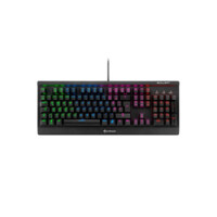 Sharkoon SKILLER MECH SGK3 - Standard - Verkabelt - USB - Mechanischer Switch - RGB-LED - Schwarz