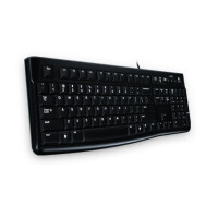 Logitech Tastatur-USB LOGITECH K120 black