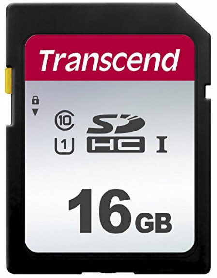Transcend 16GB - UHS-I - SD - 16 GB - SDHC - Klasse 10 - NAND - 95 MB/s - 10 MB/s
