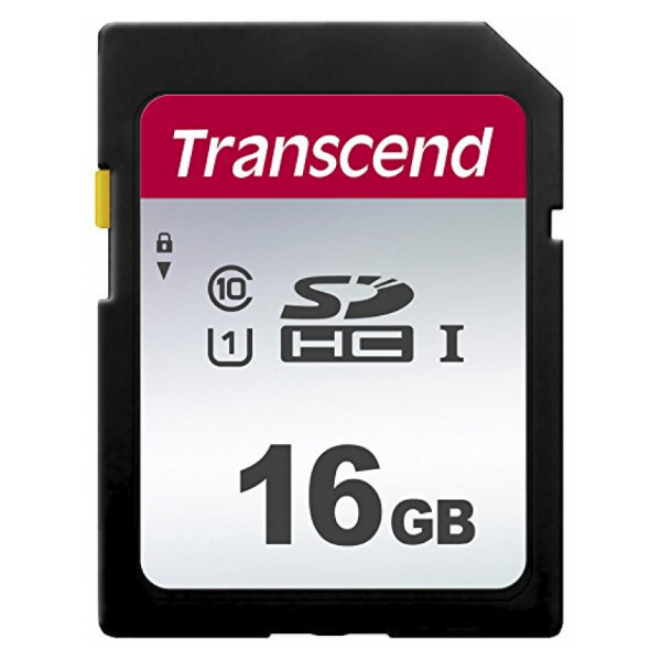 Transcend 16GB - UHS-I - SD - 16 GB - SDHC - Klasse 10 - NAND - 95 MB/s - 10 MB/s