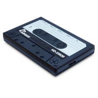 Inter-Tech HD-25620 - HDD-Gehäuse - 2.5 Zoll - SATA - Serial ATA II - Serial ATA III - 5 Gbit/s - USB Anschluss - Schwarz - Weiß
