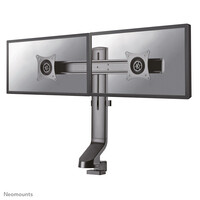 Neomounts FPMA-D860DBLACK Monitorarm 10-27" - Klemme/Durchführung - 25,4 cm (10") - 68,6 cm (27") - 100 x 100 mm - Höhenverstellung - Schwarz