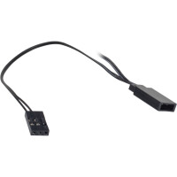 Inter-Tech Argus RS-051 RGB - Ventilator - 12 cm - 900 RPM - Schwarz