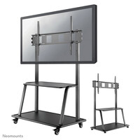 Neomounts NS-M4000BLACK TV-Trolley 60-105" - 150 kg - 152,4 cm (60") - 2,67 m (105") - 200 x 200 mm - 1000 x 600 mm - 1310 - 1530 mm
