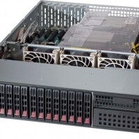 Supermicro CSE-213BAC8-R1K23WB - Rack - Server - Schwarz - HDD - Netzwerk - Leistung - Status - 1200 W - 3x 80mm