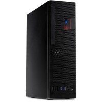 Inter-Tech S-331 - Desktop - PC - Schwarz - micro ATX -...