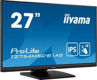 Iiyama ProLite 27 " (68.6 cm) P-CAP 10-Punkt Touchscreen-Monitor mit IPS-Panel-Technologie und Anti-Glare-Beschichtung - 68,6 cm (27") - 1920 x 1080 Pixel - Full HD - LED - 4 ms - Schwarz