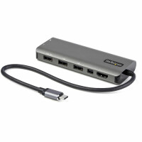 StarTech.com USB-C Multiport Adapter - USB-C auf HDMI oder Mini DisplayPort 4K 60Hz, 100W