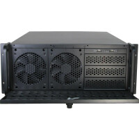 Inter-Tech IPC 4U-4129L - Server-Gehäuse ATX 19 " - Lüfter - USB