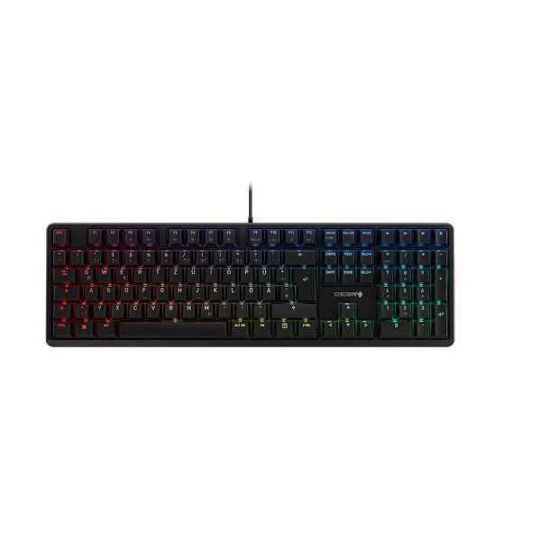 Cherry TAS G80-3000N RGB Corded DE-Layout sw MX SILENT RED