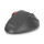 DIGITUS DA-20156 - Kabellose ergonomische Trackball Maus, rot 8D (Tasten),2.4GHz, wiederaufl. Batterie, schwarz