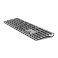 DIGITUS DA-20159 - Kabelloses Tastatur, Deutsches Layout 2.4 GHz, QWERTZ, ABS, Grau