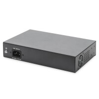 DIGITUS DN-95140 - 8-Port Gigabit Switch 8xRJ45 (6xPoE)+ 2G SFP 180W Support 802.3 af/at/bt standard