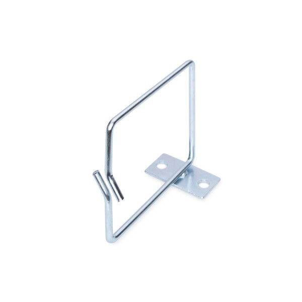 DIGITUS DN-97676 - Kabelführungsbügel, Stahl, 80 x 80 mm Öffnung seitlich, Montageplatte versetzt